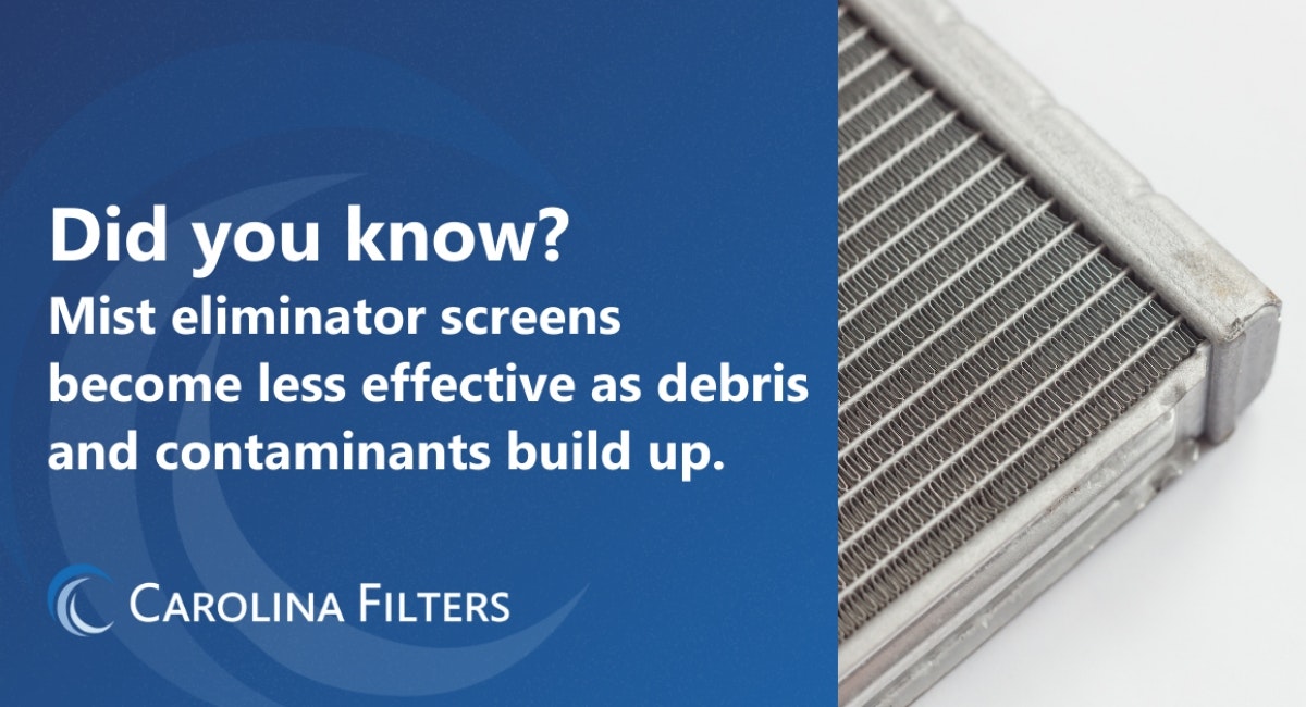 Cleaning Mist Eliminators Carolina Filters
