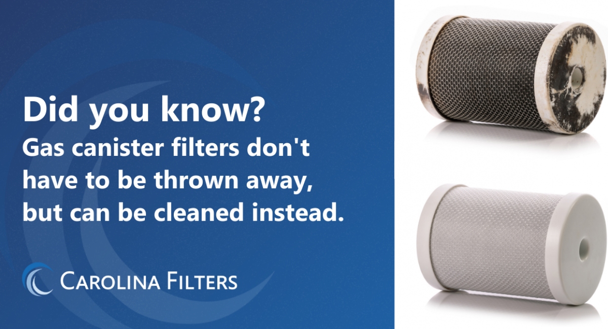 Cleaning Gas Canister Filters